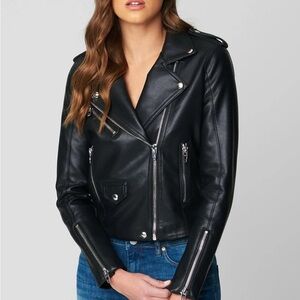 Blank NYC Black Leather Jacket